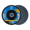 Pferd 7" x 7/8" A.H. POLIFAN Flap Disc - Z PSF STEELOX, Zirconia, 40 Grit, Conical 62062 - alternate 1